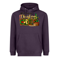 Plum all i want for christmas is cure childhood cancer Heavyweight Hoodie - FaDigitalArtStudio