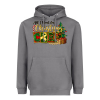Storm all i want for christmas is cure childhood cancer Heavyweight Hoodie - FaDigitalArtStudio