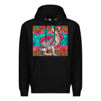 Black Pink Glitter And Roses Sphynx Cat Premium Hoodie - LillyAllenDesigns