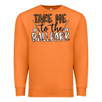Carrot take me to the ballpark Premium Sweatshirt - CowhideDigitalArt