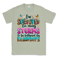 Matcha ive survived too many storms to be bothered by raindrops Classic Tee - texasbilliewilder