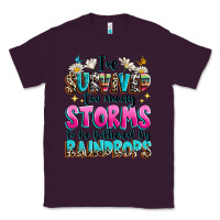 Plum ive survived too many storms to be bothered by raindrops Classic Tee - texasbilliewilder