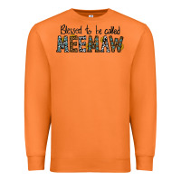 Carrot blessed meemaw Premium Sweatshirt - CowhideDigitalArt