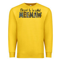 Lemon blessed meemaw Premium Sweatshirt - CowhideDigitalArt