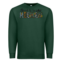 Sports Green blessed meemaw Premium Sweatshirt - CowhideDigitalArt