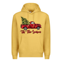 Antique Gold tis the season Premium Hoodie - BarkalooDesign