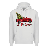 Dove Grey tis the season Premium Hoodie - BarkalooDesign