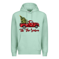 Seafoam tis the season Premium Hoodie - BarkalooDesign