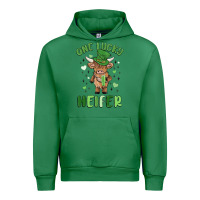 Emerald one lucky heifer Urban Hoodie - MaliasSmallBusiness