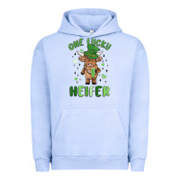 Pigment Grape Ice one lucky heifer Urban Hoodie - MaliasSmallBusiness