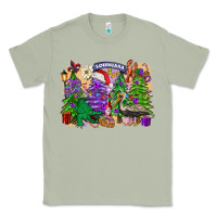 Matcha christmas louisiana mardi gras trees Classic Tee - FaDigitalArtStudio