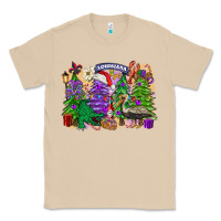 Mushroom christmas louisiana mardi gras trees Classic Tee - FaDigitalArtStudio