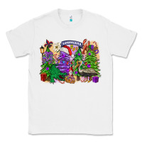 White christmas louisiana mardi gras trees Classic Tee - FaDigitalArtStudio