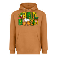 Meerkat bad boozy st patricks Heavyweight Hoodie - FaDigitalArtStudio