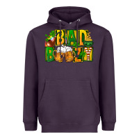Plum bad boozy st patricks Heavyweight Hoodie - FaDigitalArtStudio