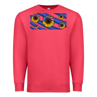 Cardinal american flag sunflowers 16oz libbey cup Premium Sweatshirt - HRA Design Shop