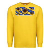Lemon american flag sunflowers 16oz libbey cup Premium Sweatshirt - HRA Design Shop