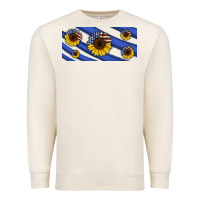 Sandshell american flag sunflowers 16oz libbey cup Premium Sweatshirt - HRA Design Shop