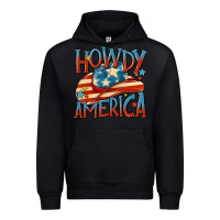 Black howdy america Urban Hoodie - MaliasSmallBusiness