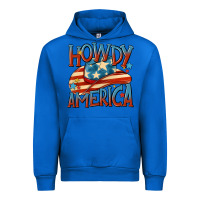 Cobalt howdy america Urban Hoodie - MaliasSmallBusiness