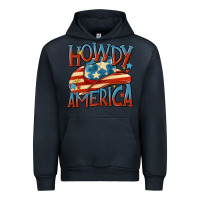 Navy howdy america Urban Hoodie - MaliasSmallBusiness