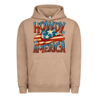 Pigment Burro howdy america Urban Hoodie - MaliasSmallBusiness