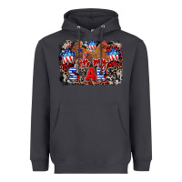 Smoke Oh my stars chicken 4th of july Heavyweight Hoodie - CowGirlArtShop