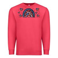 Cardinal american flag rainbow 16oz libbey cup Premium Sweatshirt - HRA Design Shop