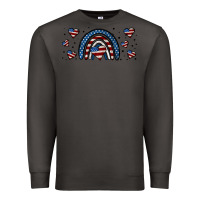 Smoke american flag rainbow 16oz libbey cup Premium Sweatshirt - HRA Design Shop