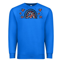 True Royal american flag rainbow 16oz libbey cup Premium Sweatshirt - HRA Design Shop
