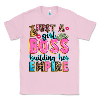 Bubblegum Pink just a girl boss building her empire Classic Tee - texasbilliewilder
