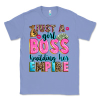 Colony Blue just a girl boss building her empire Classic Tee - texasbilliewilder