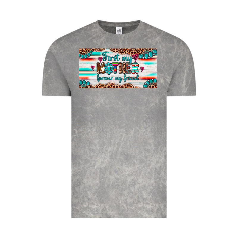 First My Mother Forever My Friend  License Plate Vintage Tee by Artiststas | Teevron