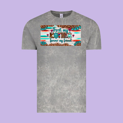 First My Mother Forever My Friend  License Plate Vintage Tee Designed By Artiststas