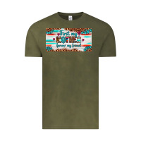 Vintage Olive first my mother forever my friend  license plate Vintage Tee - Artiststas