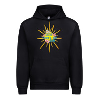 Black here comes the sun Urban Hoodie - MaliasSmallBusiness