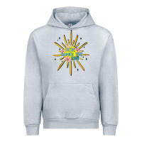 Heather Grey here comes the sun Urban Hoodie - MaliasSmallBusiness