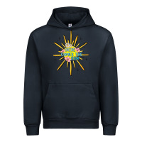 Navy here comes the sun Urban Hoodie - MaliasSmallBusiness