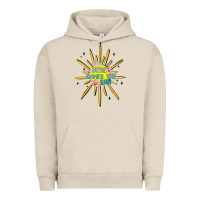 Pigment French Oak here comes the sun Urban Hoodie - MaliasSmallBusiness