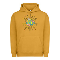 Pigment Peanut Butter here comes the sun Urban Hoodie - MaliasSmallBusiness