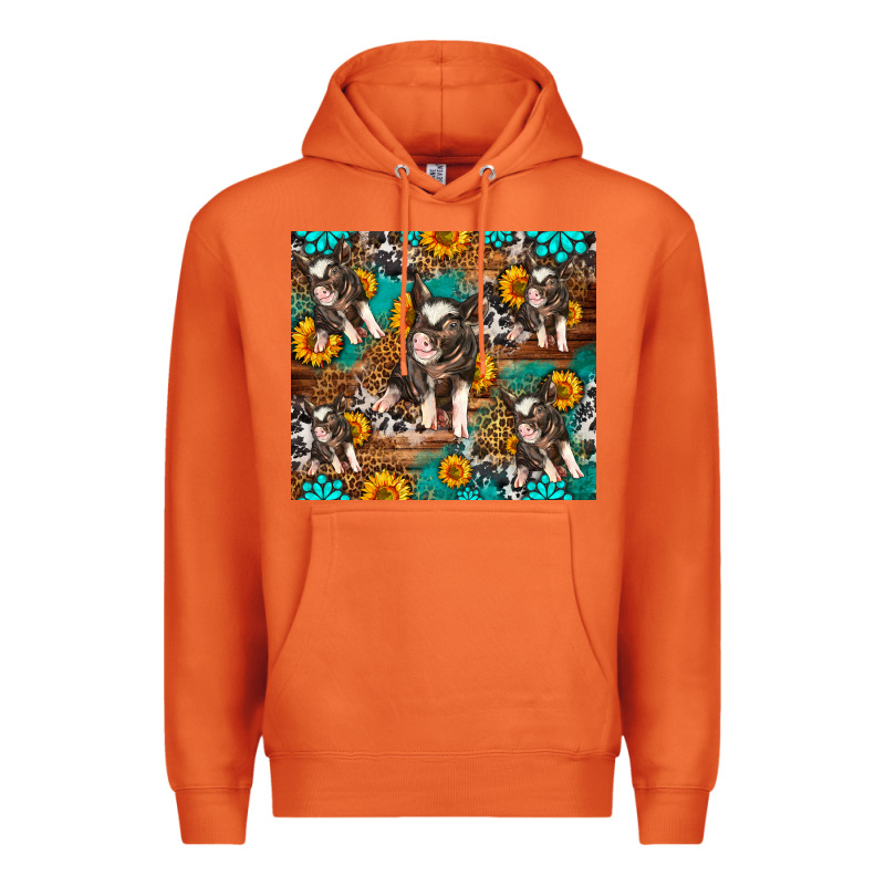 Western Pigs Premium Hoodie by LillyAllenDesigns | Teevron