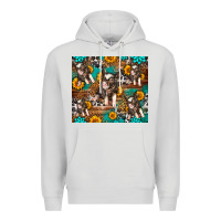 Dove Grey Western Pigs Premium Hoodie - LillyAllenDesigns