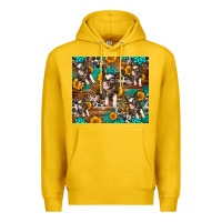 Lemon Western Pigs Premium Hoodie - LillyAllenDesigns
