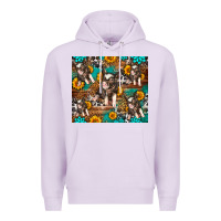 Lilac Western Pigs Premium Hoodie - LillyAllenDesigns