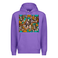 Purple Western Pigs Premium Hoodie - LillyAllenDesigns