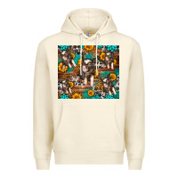 Sandshell Western Pigs Premium Hoodie - LillyAllenDesigns