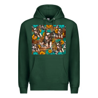 Sports Green Western Pigs Premium Hoodie - LillyAllenDesigns