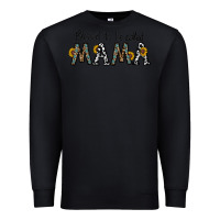 Black blessed to be called mama Premium Sweatshirt - CowhideDigitalArt