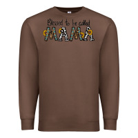 Chestnut blessed to be called mama Premium Sweatshirt - CowhideDigitalArt