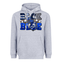 Heather Grey Back to blue 4th of July 4th of july Heavyweight Hoodie - CowGirlArtShop